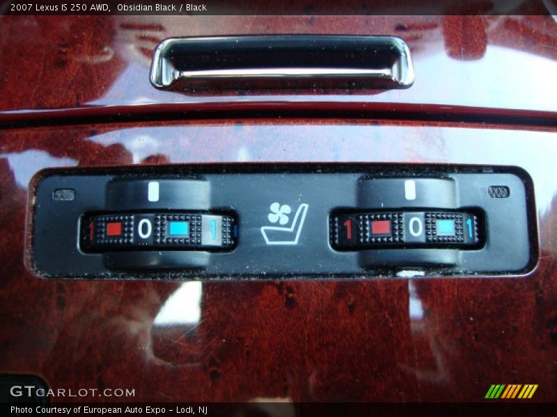 Obsidian Black / Black 2007 Lexus IS 250 AWD