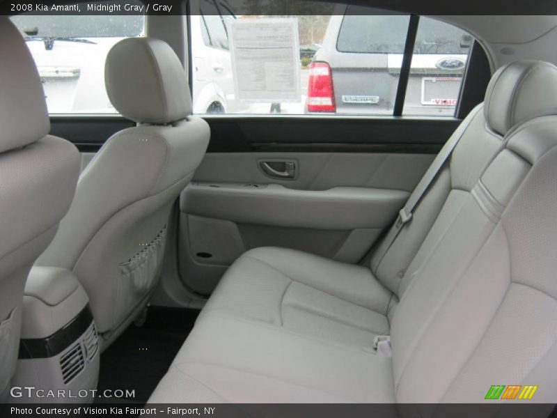 Midnight Gray / Gray 2008 Kia Amanti