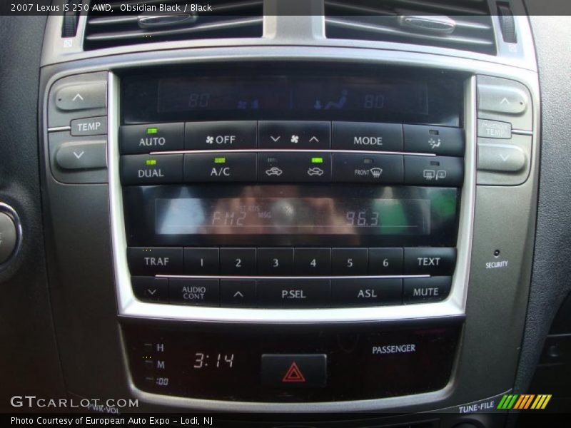 Obsidian Black / Black 2007 Lexus IS 250 AWD