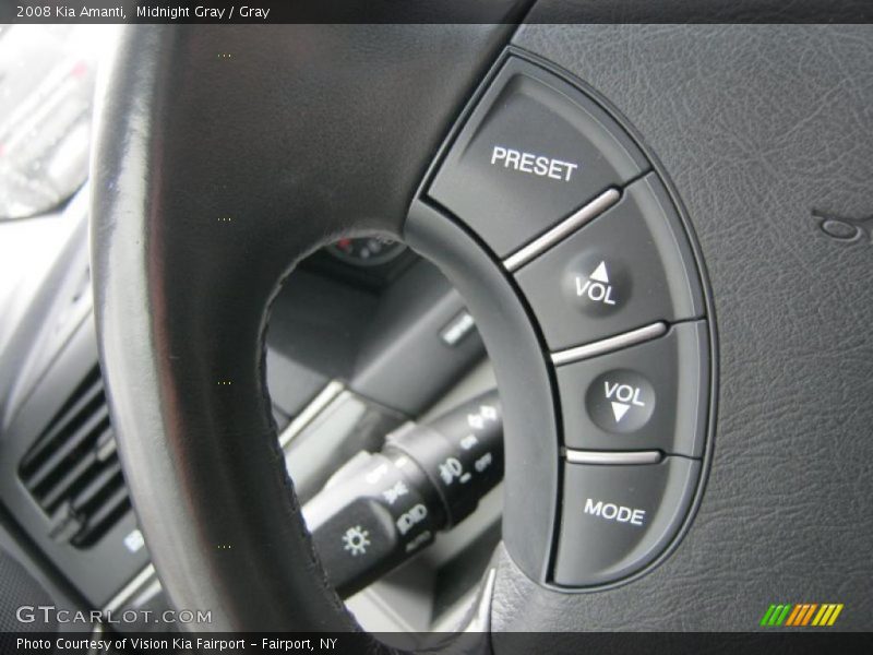 Midnight Gray / Gray 2008 Kia Amanti