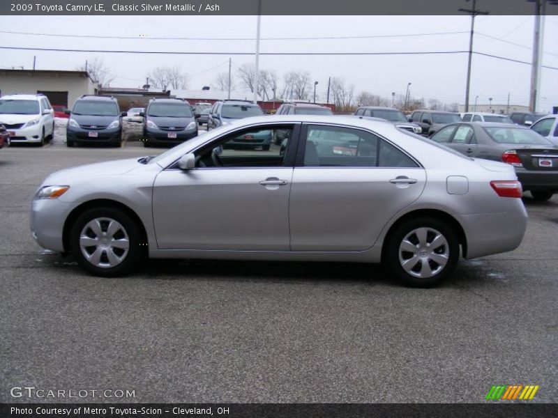 Classic Silver Metallic / Ash 2009 Toyota Camry LE