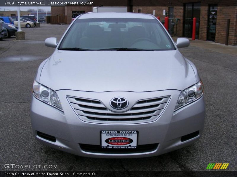 Classic Silver Metallic / Ash 2009 Toyota Camry LE