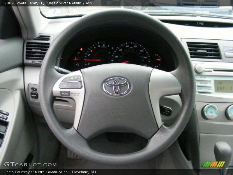 Classic Silver Metallic / Ash 2009 Toyota Camry LE