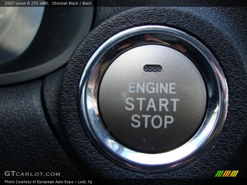 Obsidian Black / Black 2007 Lexus IS 250 AWD