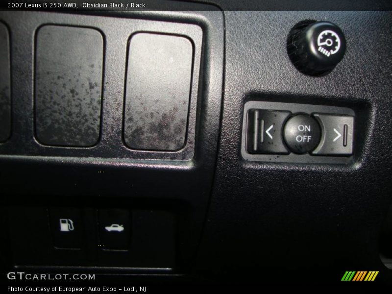 Obsidian Black / Black 2007 Lexus IS 250 AWD