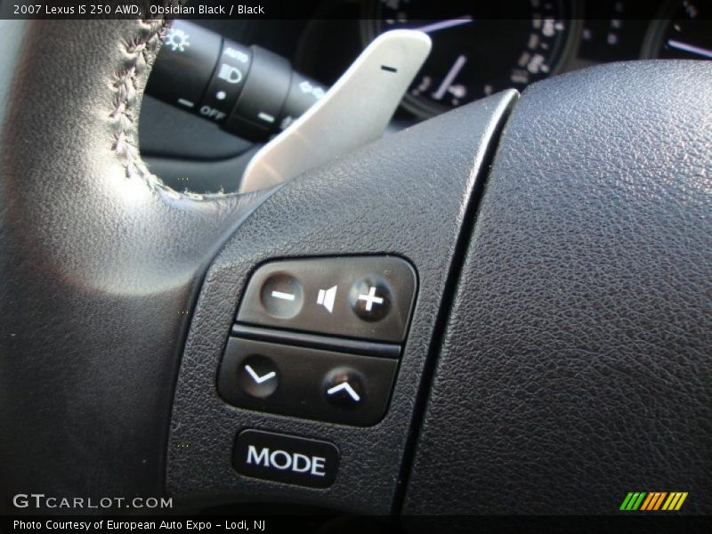 Obsidian Black / Black 2007 Lexus IS 250 AWD