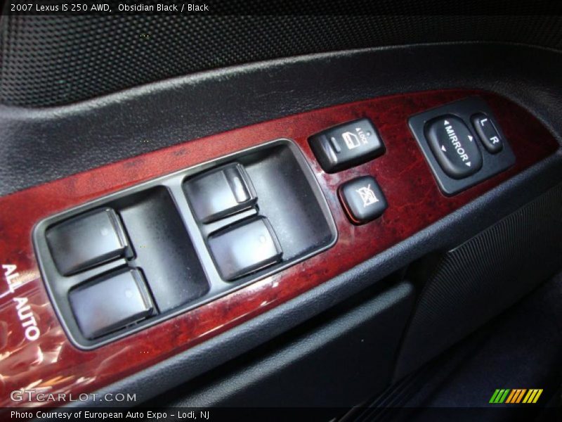 Obsidian Black / Black 2007 Lexus IS 250 AWD