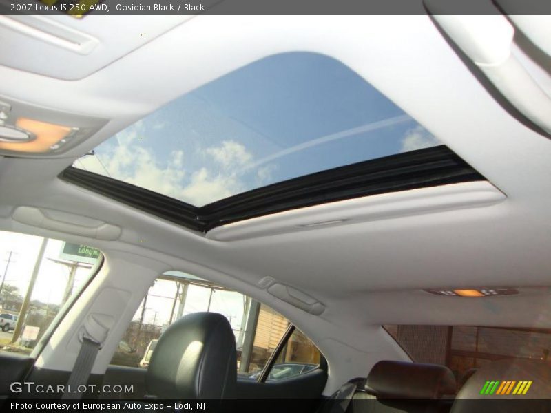 Obsidian Black / Black 2007 Lexus IS 250 AWD