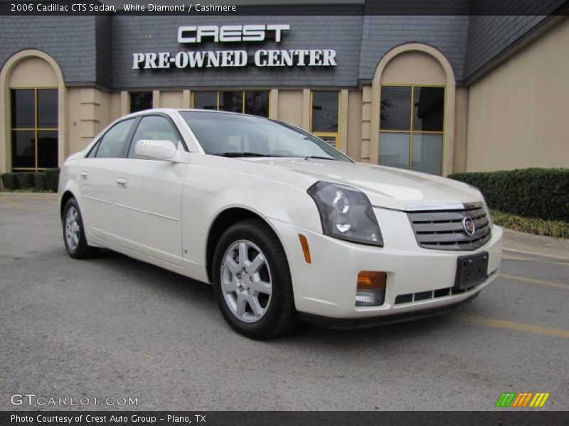 White Diamond / Cashmere 2006 Cadillac CTS Sedan