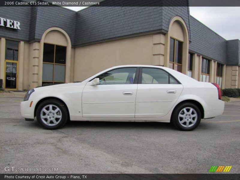 White Diamond / Cashmere 2006 Cadillac CTS Sedan