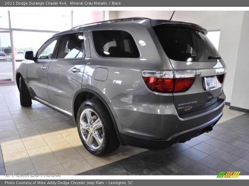 Mineral Gray Metallic / Black 2011 Dodge Durango Citadel 4x4
