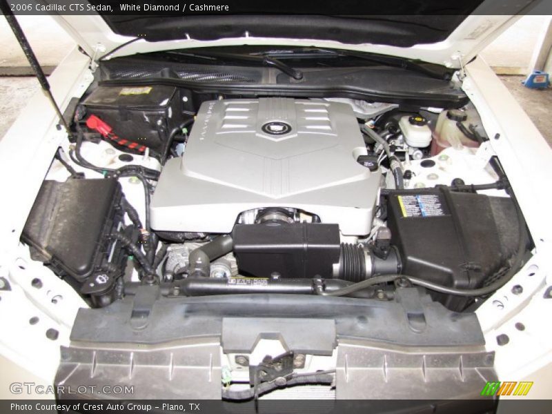 White Diamond / Cashmere 2006 Cadillac CTS Sedan