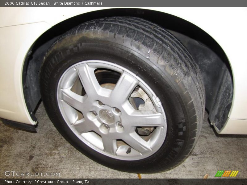 White Diamond / Cashmere 2006 Cadillac CTS Sedan
