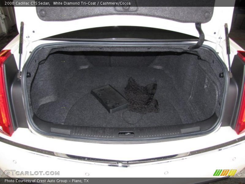 White Diamond Tri-Coat / Cashmere/Cocoa 2008 Cadillac CTS Sedan