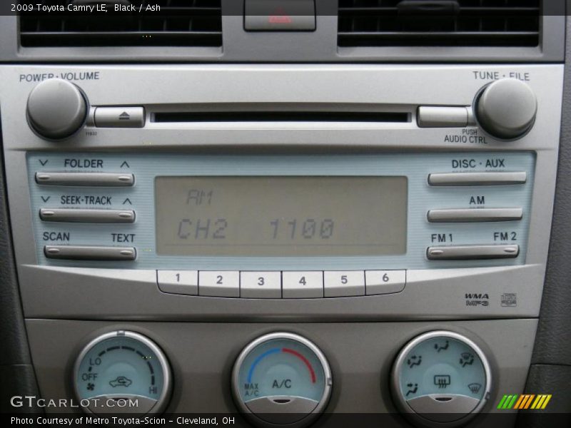 Black / Ash 2009 Toyota Camry LE