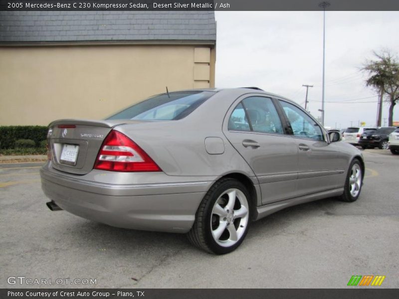 Desert Silver Metallic / Ash 2005 Mercedes-Benz C 230 Kompressor Sedan