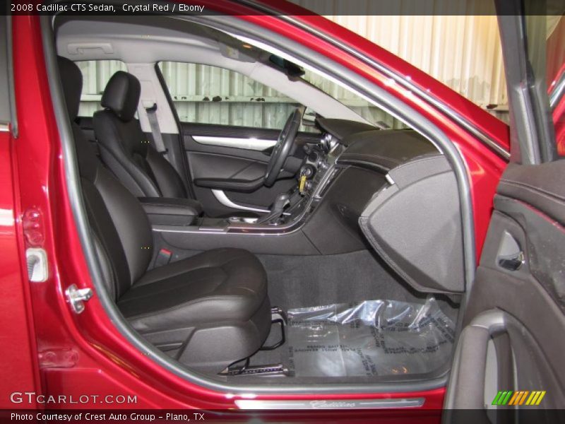 Crystal Red / Ebony 2008 Cadillac CTS Sedan