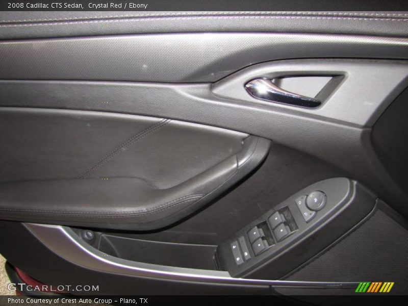 Crystal Red / Ebony 2008 Cadillac CTS Sedan