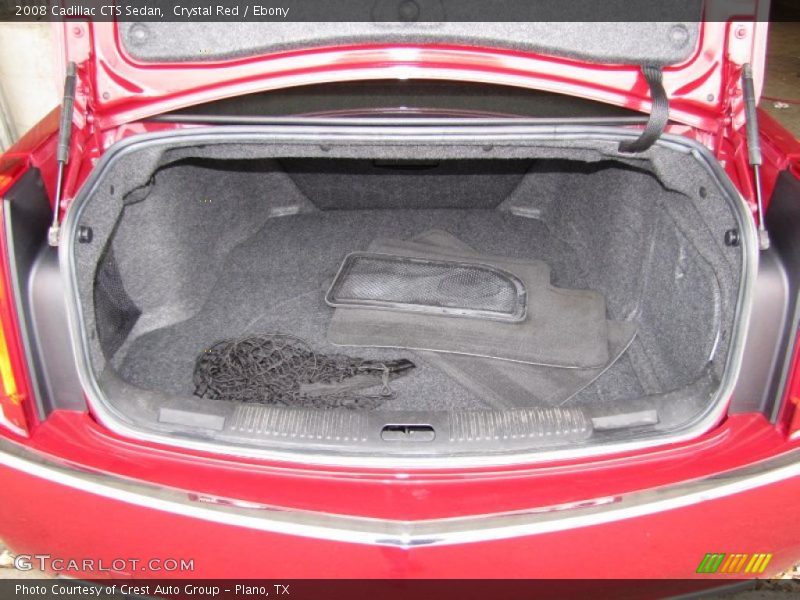 Crystal Red / Ebony 2008 Cadillac CTS Sedan
