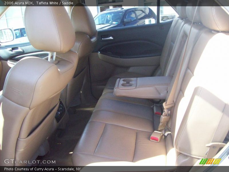 Taffeta White / Saddle 2006 Acura MDX