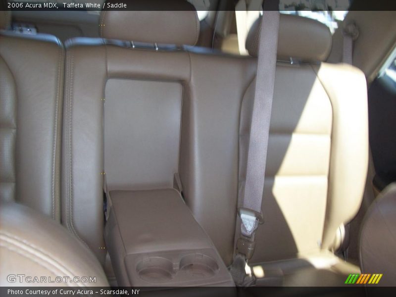 Taffeta White / Saddle 2006 Acura MDX