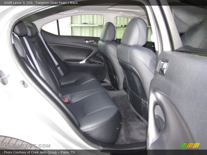 Tungsten Silver Pearl / Black 2008 Lexus IS 250
