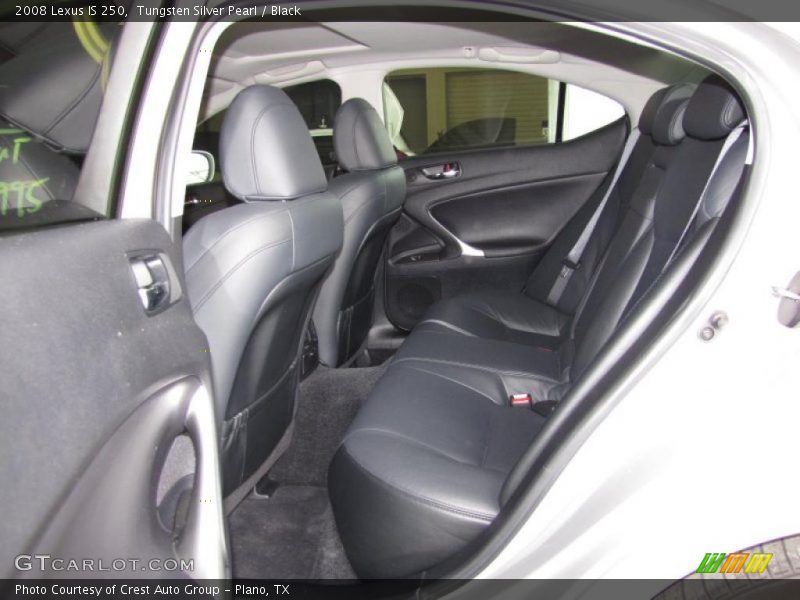 Tungsten Silver Pearl / Black 2008 Lexus IS 250