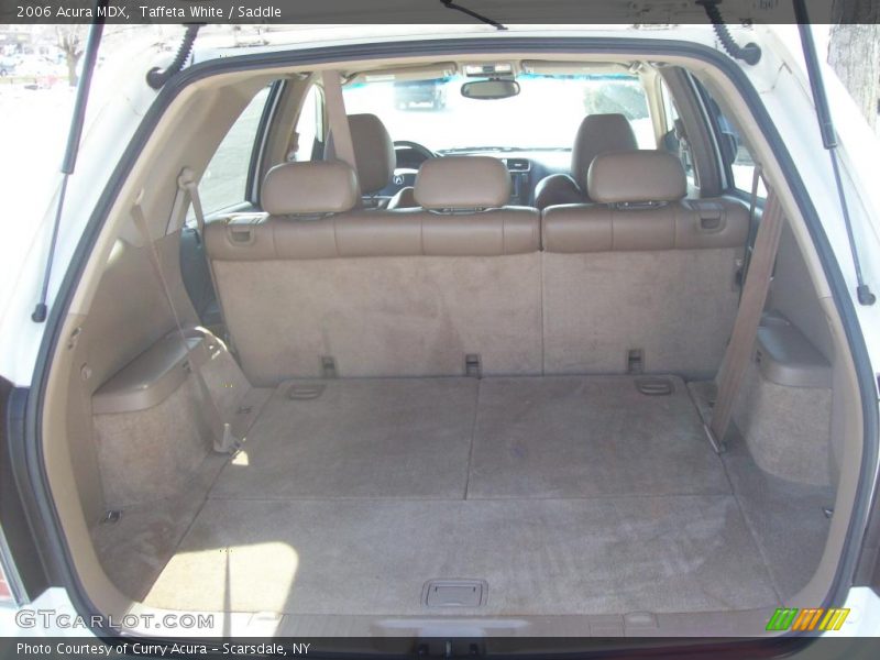 Taffeta White / Saddle 2006 Acura MDX