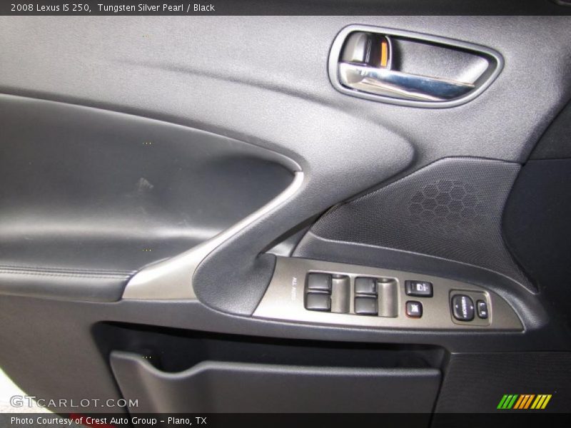 Tungsten Silver Pearl / Black 2008 Lexus IS 250