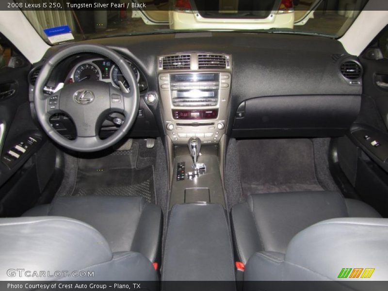 Tungsten Silver Pearl / Black 2008 Lexus IS 250