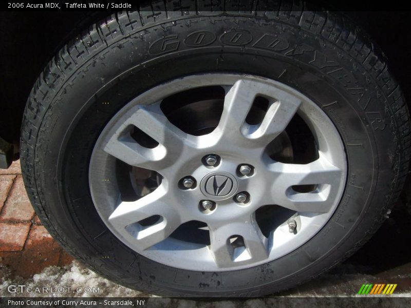 Taffeta White / Saddle 2006 Acura MDX