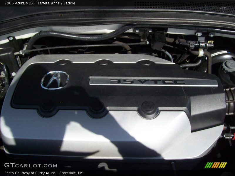 Taffeta White / Saddle 2006 Acura MDX