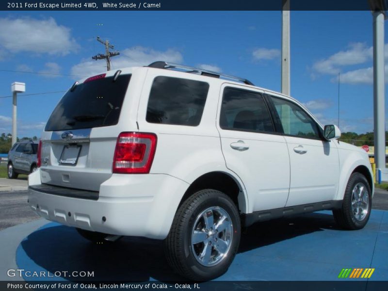  2011 Escape Limited 4WD White Suede