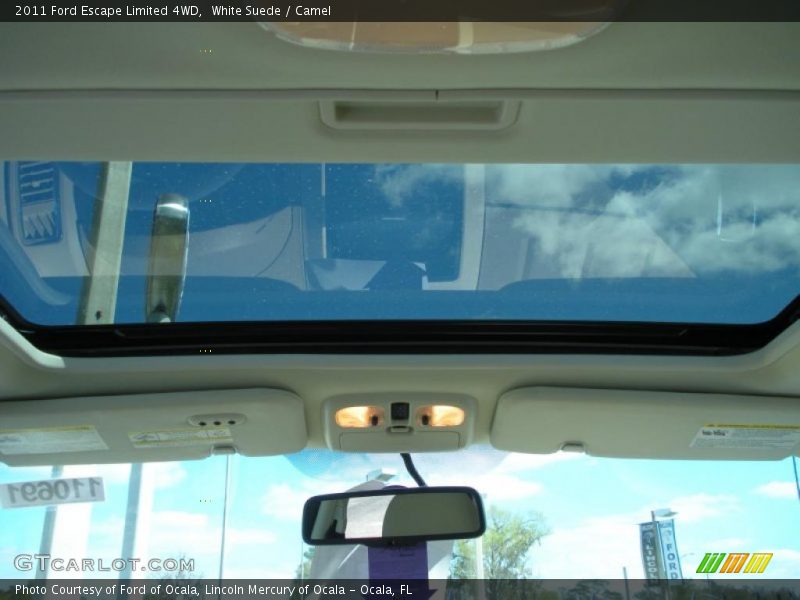 White Suede / Camel 2011 Ford Escape Limited 4WD