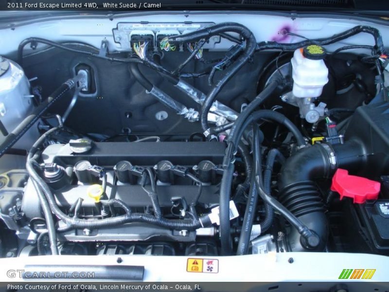  2011 Escape Limited 4WD Engine - 2.5 Liter DOHC 16-Valve Duratec 4 Cylinder