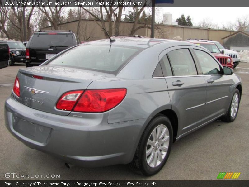  2010 Sebring Limited Sedan Silver Steel Metallic
