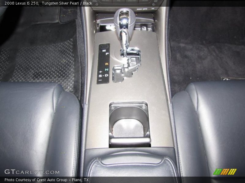 Tungsten Silver Pearl / Black 2008 Lexus IS 250