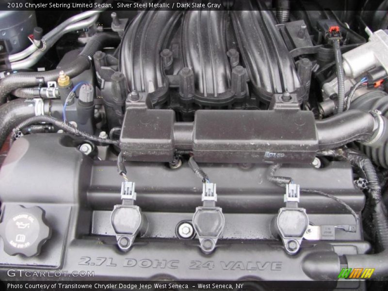  2010 Sebring Limited Sedan Engine - 2.7 Liter Flex-Fuel DOHC 24-Valve V6