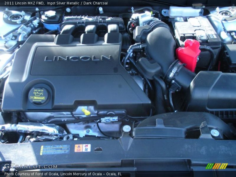  2011 MKZ FWD Engine - 3.5 Liter DOHC 24-Valve iVCT Duratec V6