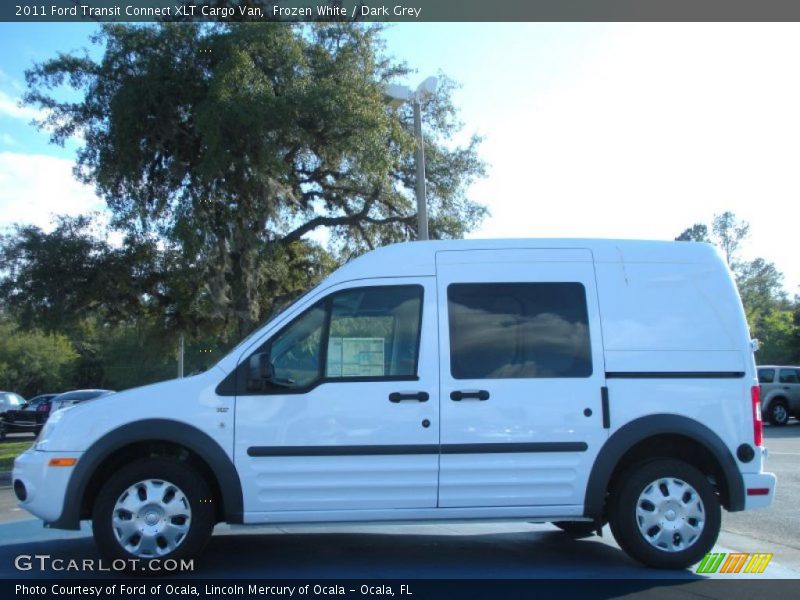 Frozen White / Dark Grey 2011 Ford Transit Connect XLT Cargo Van