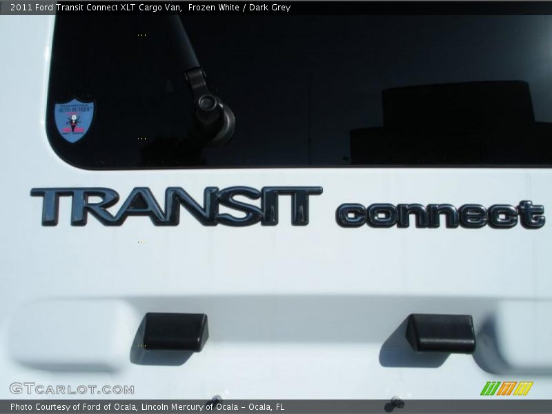 Frozen White / Dark Grey 2011 Ford Transit Connect XLT Cargo Van