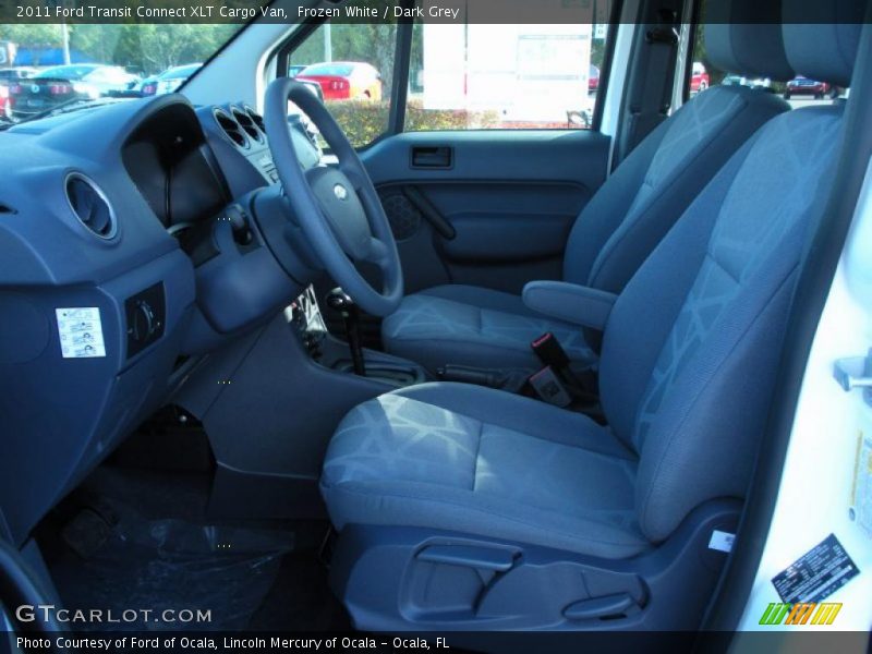 Frozen White / Dark Grey 2011 Ford Transit Connect XLT Cargo Van