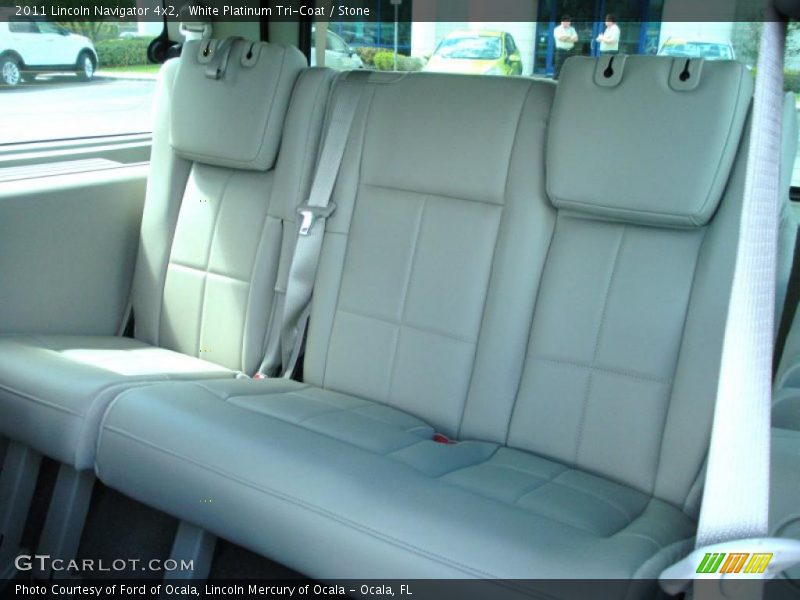 White Platinum Tri-Coat / Stone 2011 Lincoln Navigator 4x2