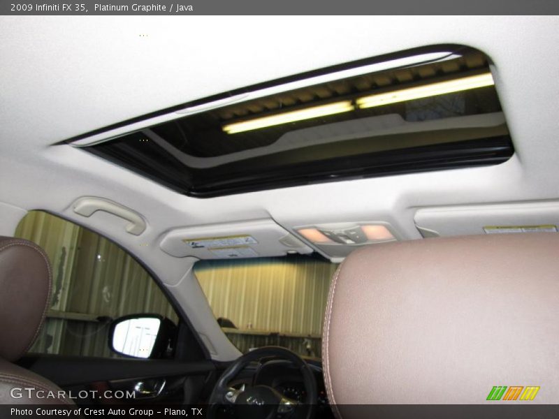 Sunroof of 2009 FX 35