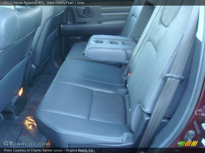 Dark Cherry Pearl / Gray 2010 Honda Ridgeline RTL
