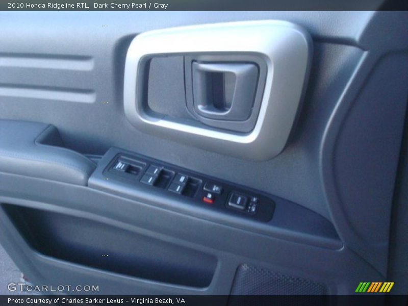Dark Cherry Pearl / Gray 2010 Honda Ridgeline RTL