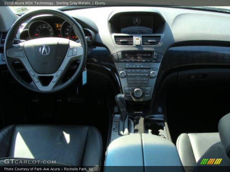 Sterling Gray Metallic / Ebony 2008 Acura MDX Technology