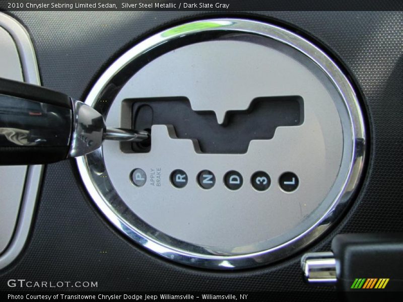 Silver Steel Metallic / Dark Slate Gray 2010 Chrysler Sebring Limited Sedan