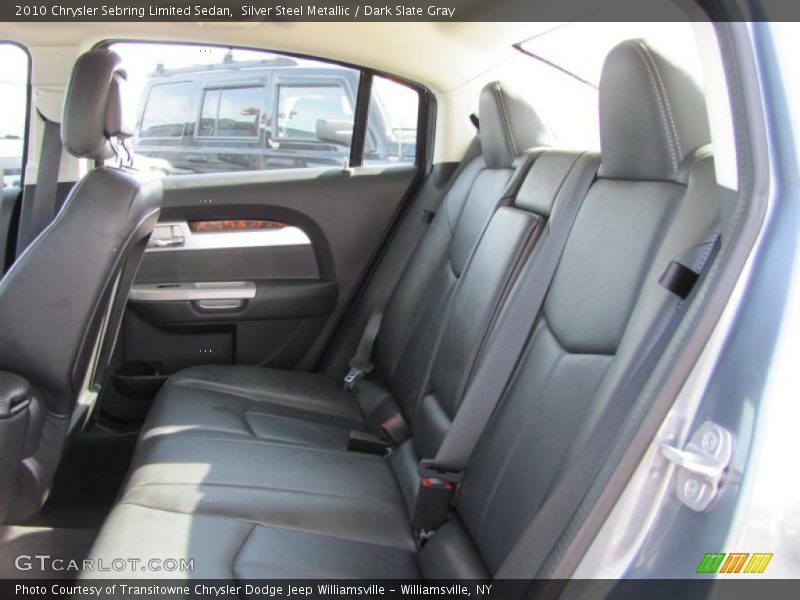 Silver Steel Metallic / Dark Slate Gray 2010 Chrysler Sebring Limited Sedan