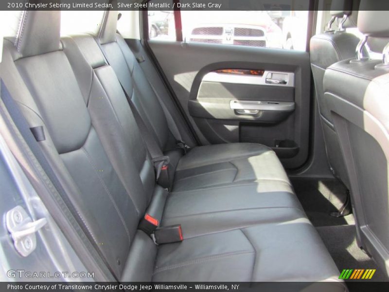 Silver Steel Metallic / Dark Slate Gray 2010 Chrysler Sebring Limited Sedan